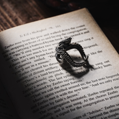 Handmade Silver Octopus Ring